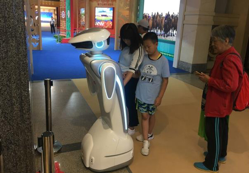 展厅机器人 展厅机器人案例 机器人公司